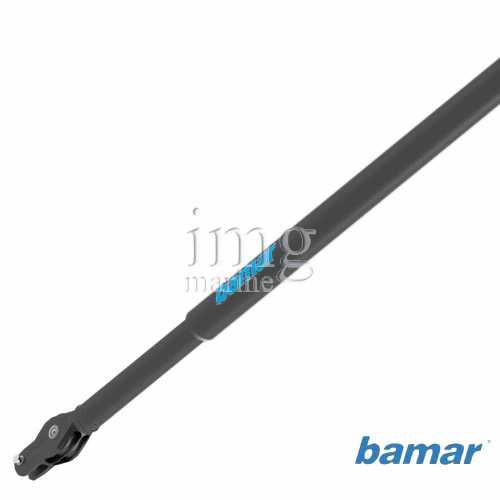 Vang meccanico Bamar anodizzato Nero con molla interna - Dettaglio 1