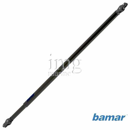 Vang meccanico Bamar anodizzato Nero con molla interna