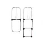 Scaletta pieghevole per battelli pneumatici