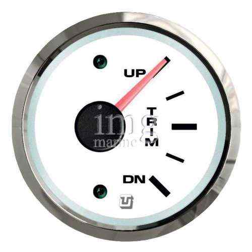 Indicatore Trim 0-190 Uflex Ultra Chrome