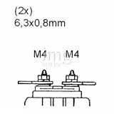 Sensore pressione olio tipo B3 VDO