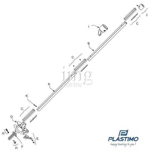 Ricambi per Avvolgifiocco 406 T Plastimo dis