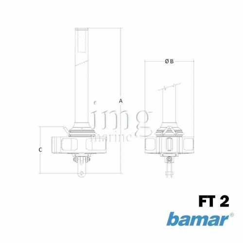Disegno Tamburo Bamar FT 2 Furler