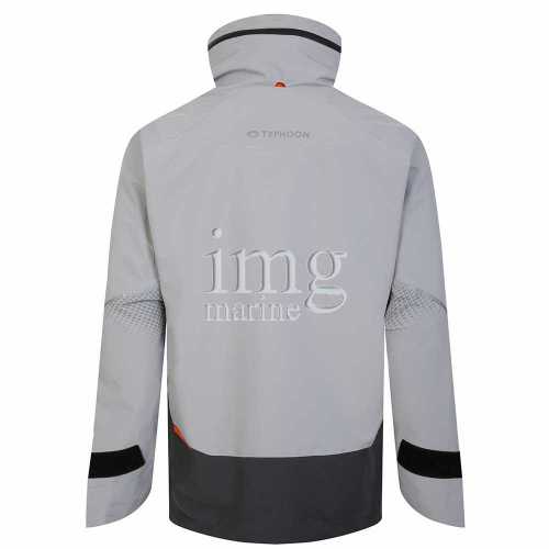 Giacca cerata TX-3 Coast Typhoon Grigia - Parte posteriore