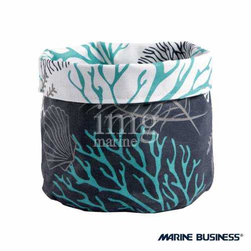 Cestino Coastal Medium Marine Business - Lato Blu