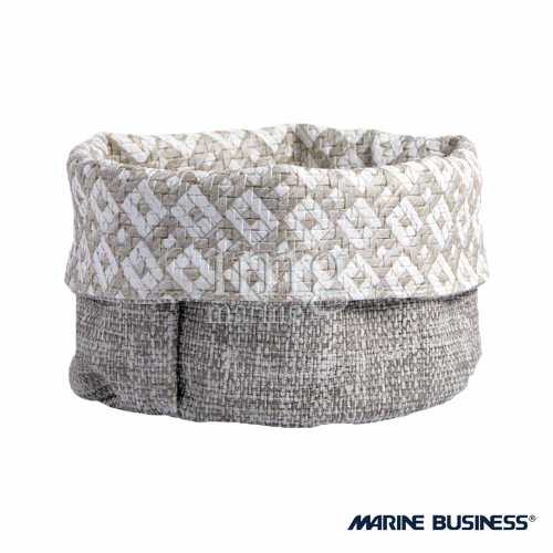 Cestino Aruba Beige Medium Marine Business - Lato melange