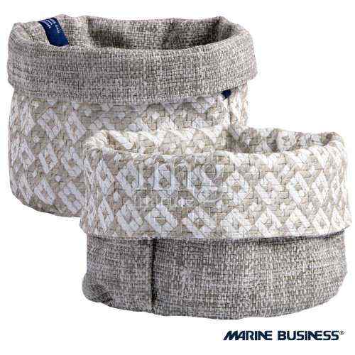 Cestino Aruba Beige Medium Marine Business