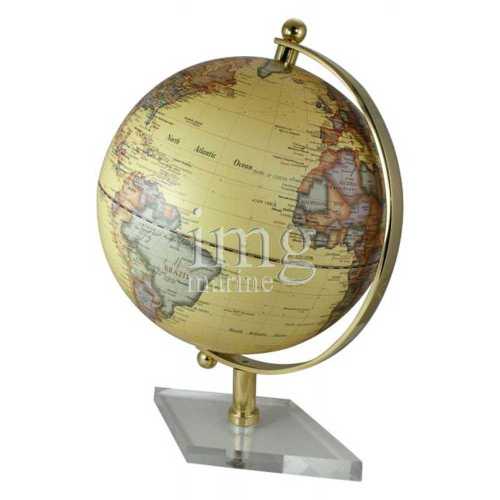 Mappamondo antico base plexi