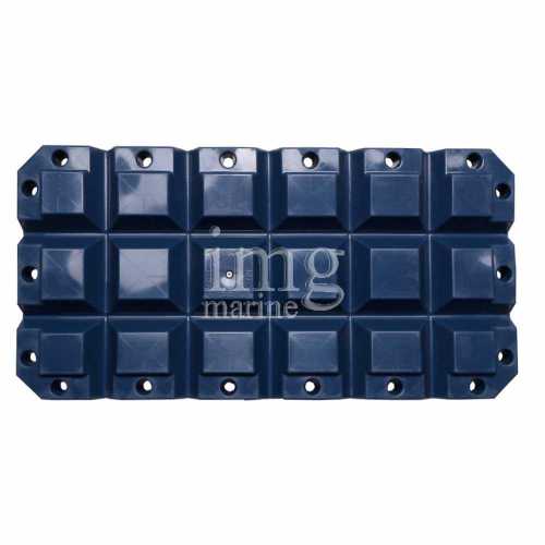 Parabordo Majoni paracolpi Multi Fender Blu