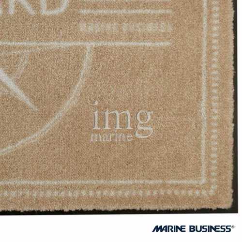 Tappetino antiscivolo Welcome Brown Marine Business rettangolare - Dettaglio Tappetino antiscivolo Welcome Brown Marine Business rettangolare - Dettaglio