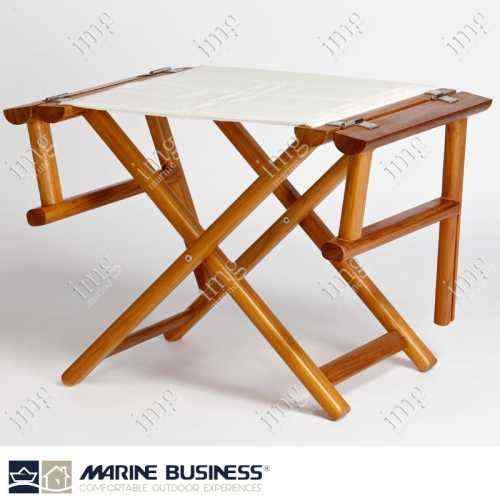 Sedia Regista pieghevole in Teak Marine Business dettaglio 2