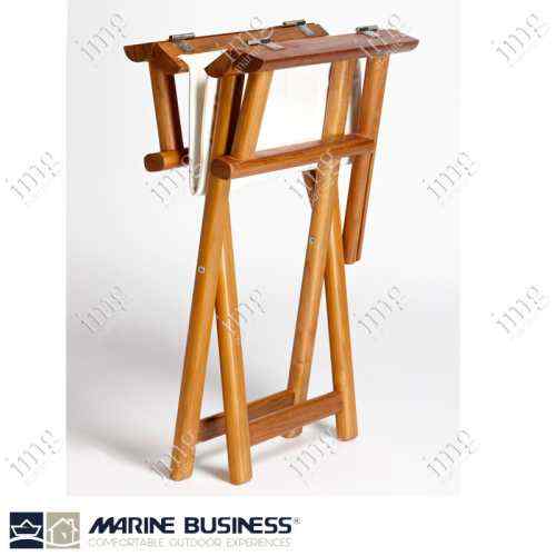 Sedia Regista in Teak Marine Business piegata