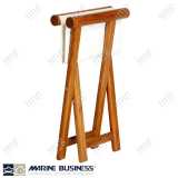Sgabello Teak pieghevole Marine Business