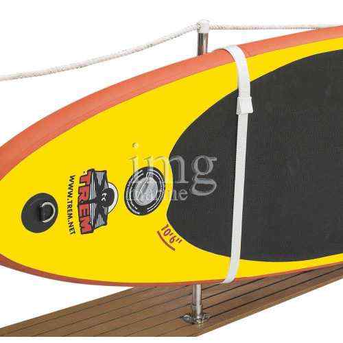 Supporto porta Sup e passerella a 4 morsetti - Esempio 1