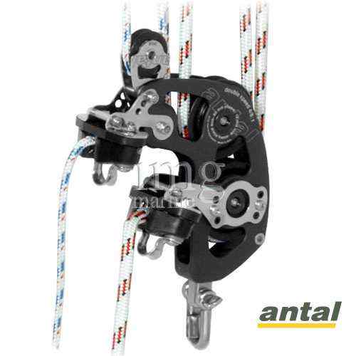 Bozzello doppio con strozze per paranco F4/12 2 velocità Antal