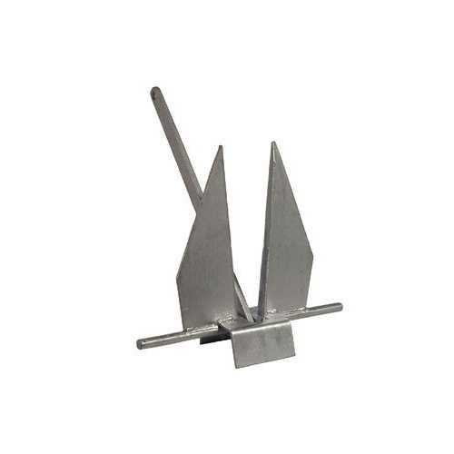 Ancora Danforth in acciaio zincato