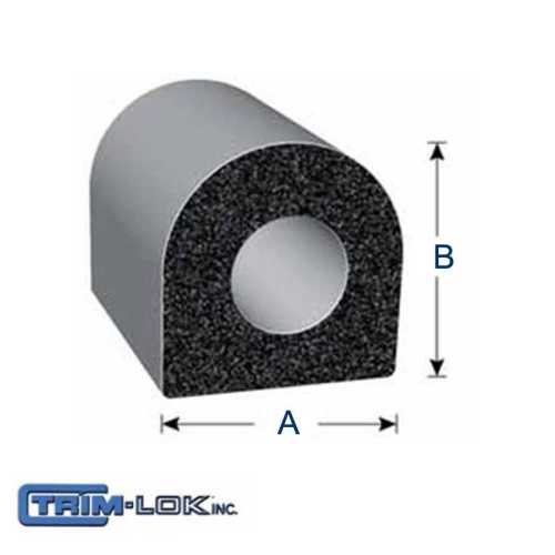 Guarnizione con profilo a D