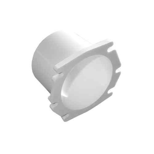 Manicotto in ABS bianco 70 mm