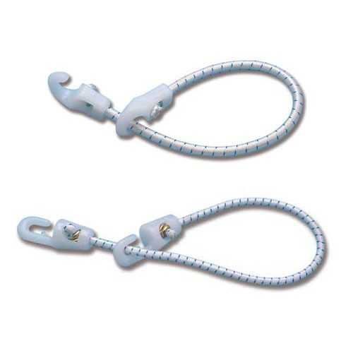 Elastico con ganci in nylon cf. 4 pezzi
