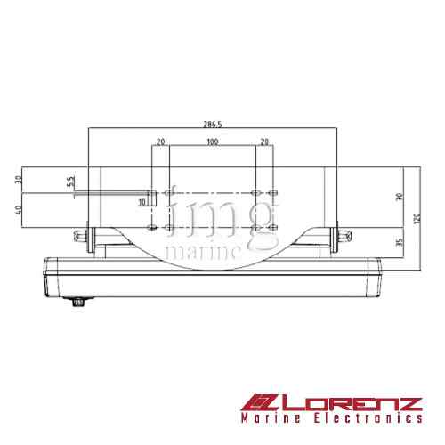 Plotter GPS multifunzione Atom 12 Plus Lorenz misure