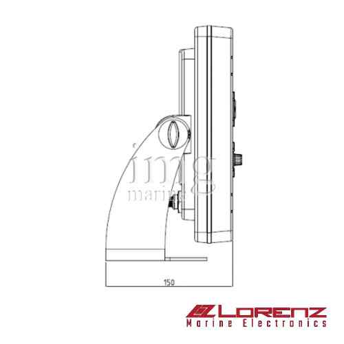 Plotter GPS multifunzione Atom 12 Plus Lorenz misure