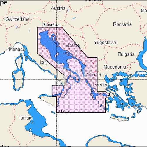 Cartografia C-Map 4D Europa Est