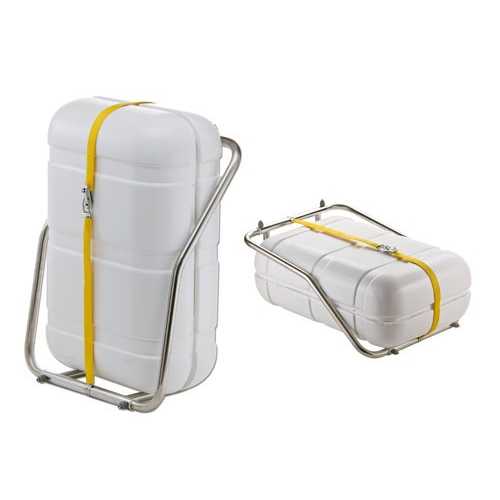 Porta zattera verticale esempio