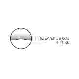 Elica 4 pale C870 per Linea asse
