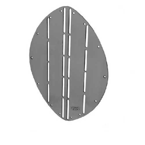 Protezione dritto di prua barche a motore modello Ovale