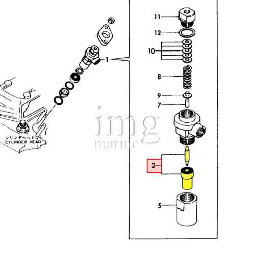 Ricambio polverizzatore 3GM30