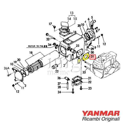 Guarnizone Manifold 2GM20F Yanmar