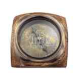 Bussola con base in legno