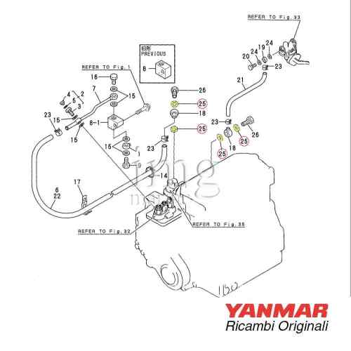 Guarnizione rame 12x1 Yanmar