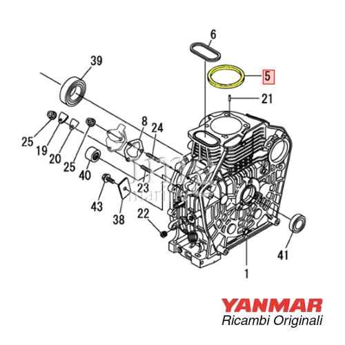 Guarnizione testa motore L100N6