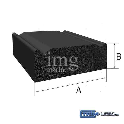 Guarnizione Trim-Lok Flat Rubber HT