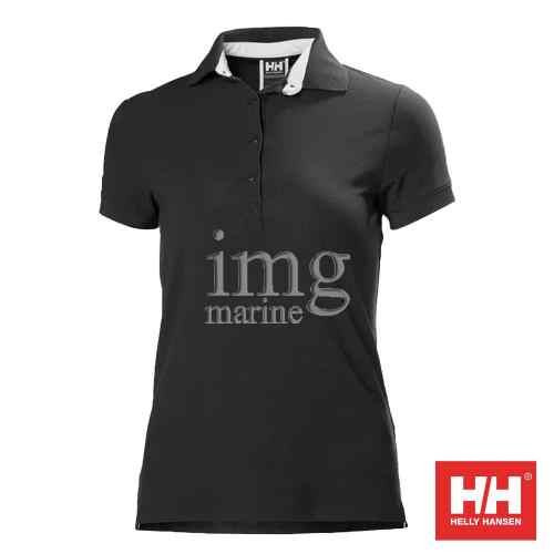 Polo Crewline HH Ebano Donna