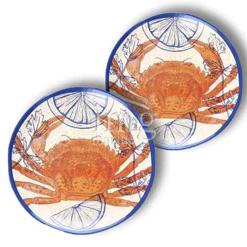 Piatti da frutta OceanLife Set 2 pz