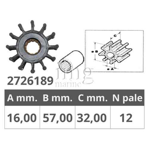Girante 21213660/3862567 VOLVO