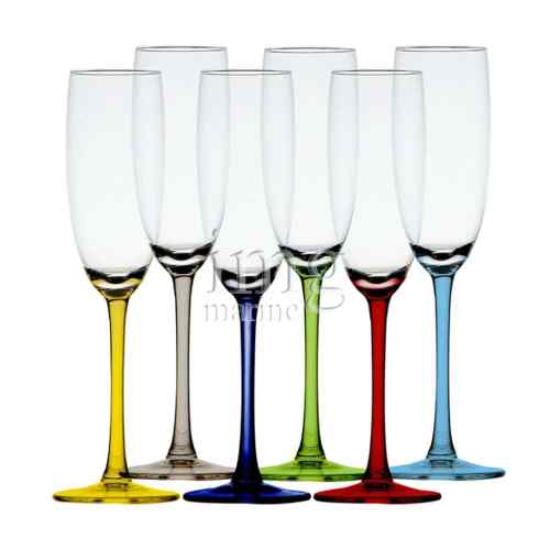 Bicchieri Colors Flute Ecozen infrangibili Marine Business