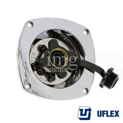 Regolatore di pressione cromato Uflex