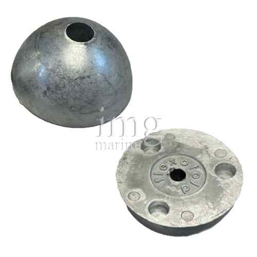 Anodo ogiva per elica Flxofold 3 pale