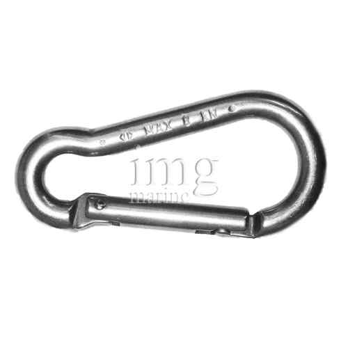 Moschettone inox AISI 316 Kong apertutra trasversale