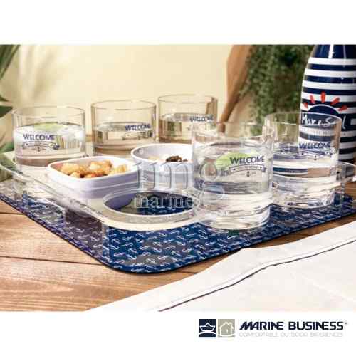 Vassoio aperitivo Marine Business esempio