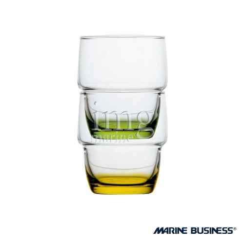 Bicchieri impilabili Colors Acqua Ecozen infrangibili Marine Business