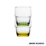 Bicchieri impilabili Colors Acqua Ecozen infrangibili Marine Business