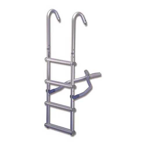 Scaletta di prua in alluminio anodizzato