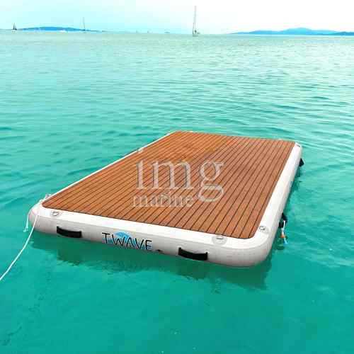 Piattaforma gonfiabile T-Wave galleggiante