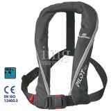Giubbotto salvagente gonfiabile automatico 165N New Pilot Black Plastimo