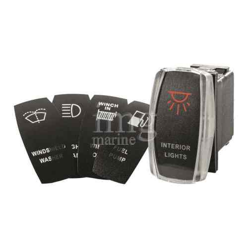 Interruttore Impermeabile IP68 Label