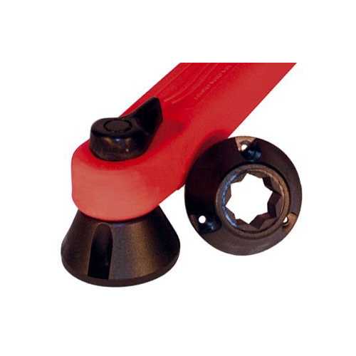 Supporto per manovelle winch